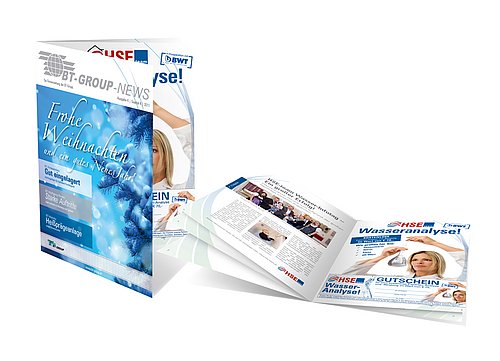 BT-Group News Mockup der Ausgabe 4