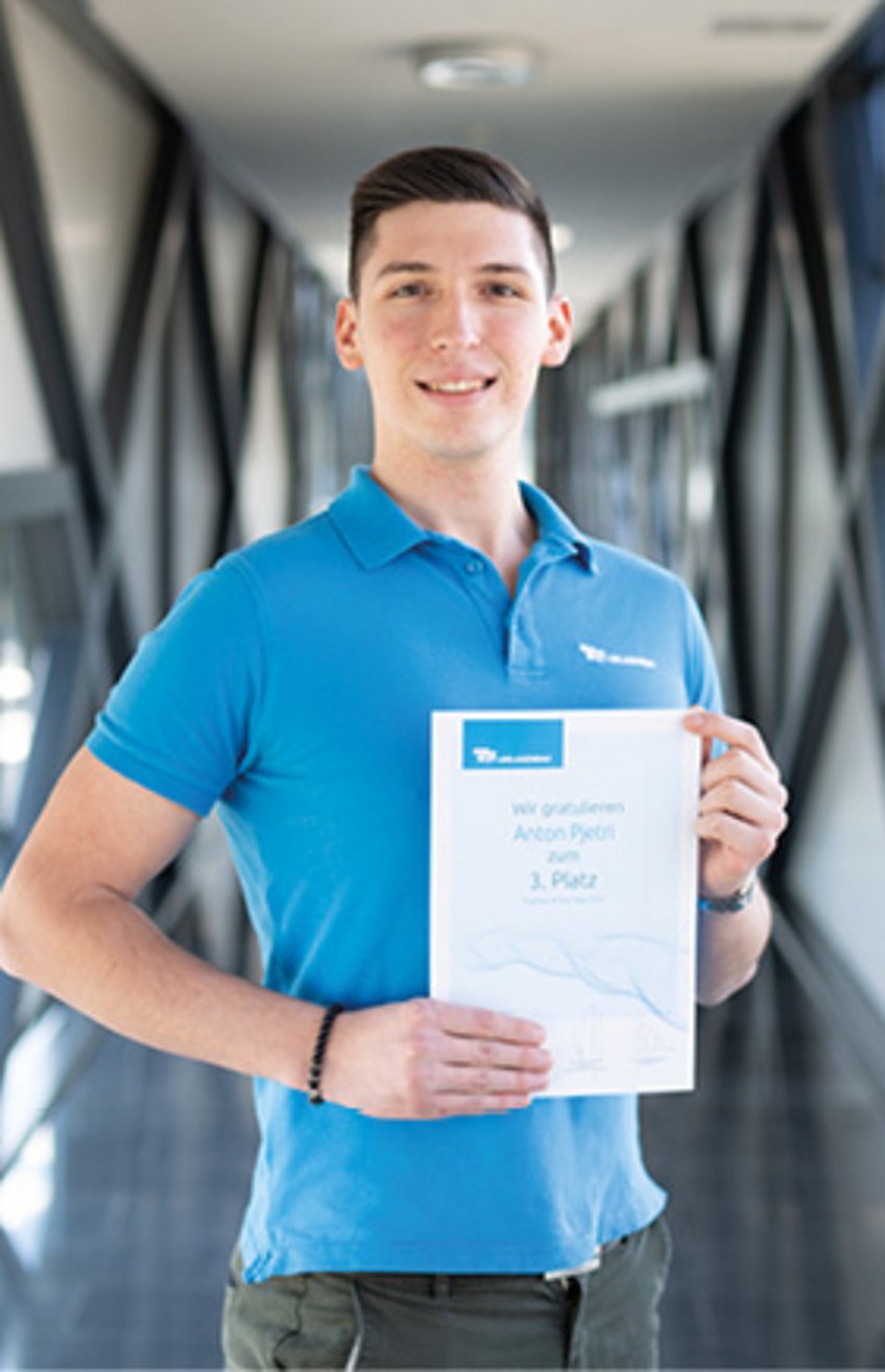 BT-Anlagenbau News - Trainee of the year