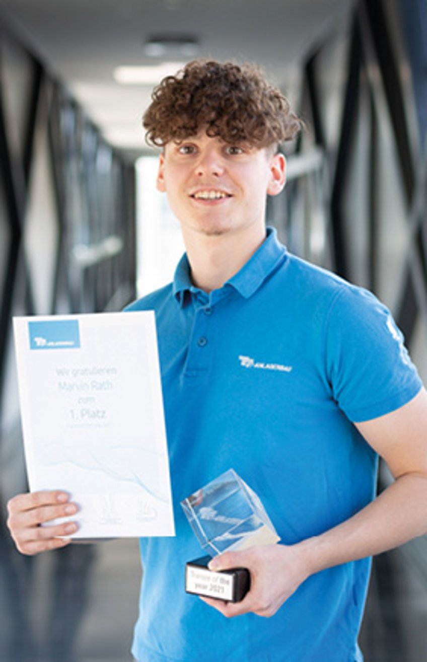 BT-Anlagenbau News - Trainee of the year